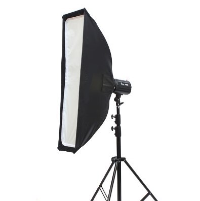 90 x 20cm Rectangle Studio Flash Softbox Sidelight Bowens S moun